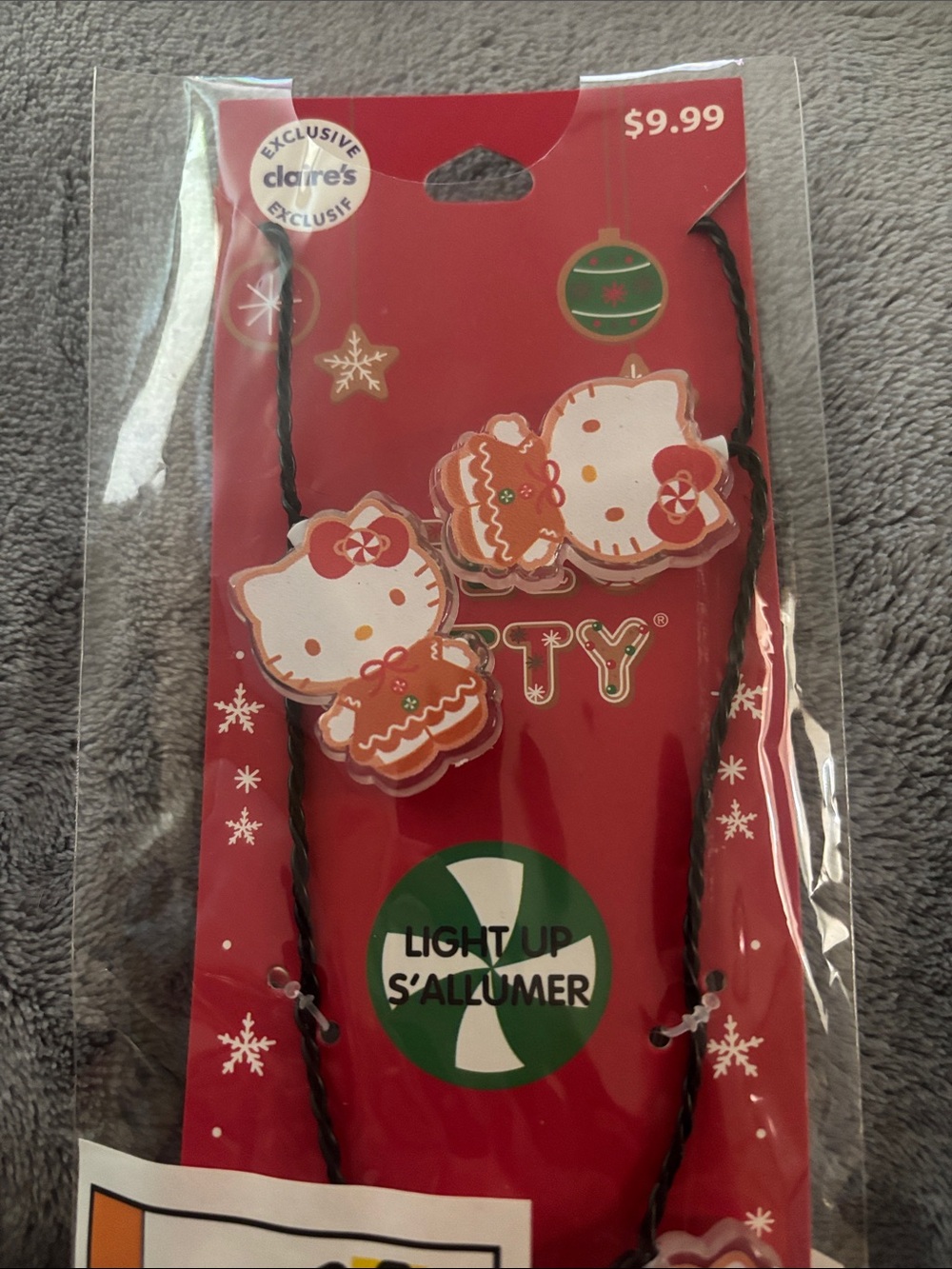 Hello Kitty | Hello Kitty Christmas | Hello Kitty Christmas Light Up Necklace |